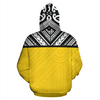 Niue All Over Hoodie Polynesian Hoodie Style - Polynesian Pride