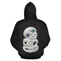 New Zealand Hei Tiki Statue Maori Hoodie - Polynesian Pride