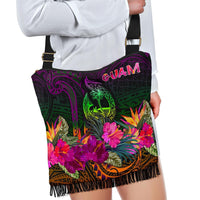 Guam Polynesian Crossbody Boho Handbag - Summer Hibiscus - Polynesian Pride
