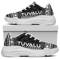 Tuvalu Chunky Sneakers - Polynesian Chief Black Version - Polynesian Pride