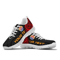Tahiti Polynesian Custom Personalised Sneakers - Tahitians Spirit - Polynesian Pride
