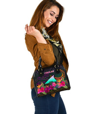 Tokelau Shoulder Handbag - Summer Hibiscus - Polynesian Pride