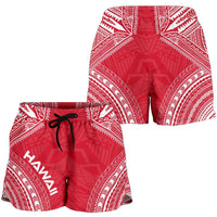 Hawaii Women's Shorts - Polynesian Chief Flag Version - Polynesian Pride