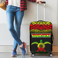 Turtle Custom Personalised Luggage Covers - Polynesian Reggae Fog - Polynesian Pride