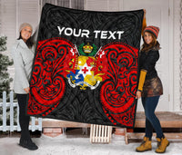 Tonga Polynesian Custom Personalised Premium Quilt - Tongan Spirit - Polynesian Pride