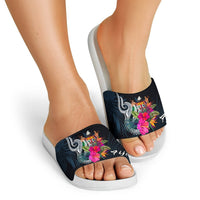 Fiji Polynesian Slide Sandals - Tropical Flower - Polynesian Pride