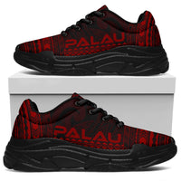 Palau Chunky Sneakers - Polynesian Chief Red Version - Polynesian Pride