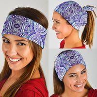 Polynesian Symmetry Gardient Violet Bandana 3 - Pack - Polynesian Pride