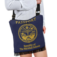 Marshall Islands Passport Crossbody Boho Handbag - Polynesian Pride