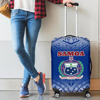 Samoa Luggage Covers - Polynesian Fog Blue - Polynesian Pride