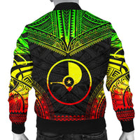 Yap Polynesian Chief Men's Bomber Jacket - Reggae Version - Polynesian Pride
