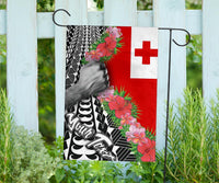 Tonga Flag - Custom Personalised Curve Style - Polynesian Pride