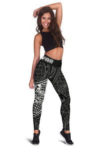 Hawaii Polynesian Leggings - Tatau Style - Polynesian Pride