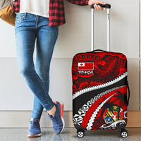 Tonga Polynesian Shark Tattoo Luggage Covers - Polynesian Pride