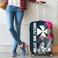 Wallis and Futuna Luggage Covers - Summer Vibes Blue - Polynesian Pride