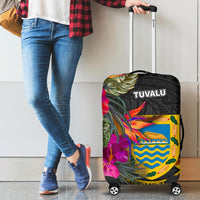 Tuvalu Luggage Covers - Hibiscus Polynesian Pattern - Polynesian Pride