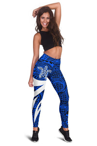 Hawaii Turtle Women's Leggings - Warrior Style - Polynesian Pride