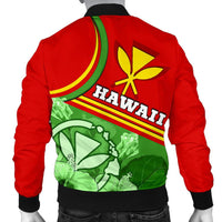 Hawaii Polynesian Men's Bomber Jacket - Hawaii Kanaka Maoli - Polynesian Pride
