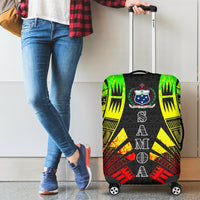 Samoa Luggage Cover - Polynesian Tattoo Reggae - Polynesian Pride
