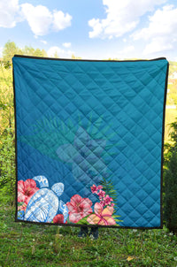 Polynesian Turtle Premium Quilt - Polynesian Pride