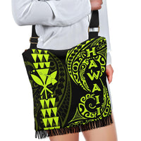 Hawaii Polynesian Crossbody Boho Handbag Neon - Polynesian Pride