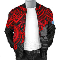 Federated States Of Micronesia Bomber Jacket (Men) - Red Turtle - Polynesian Pride