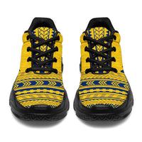 Niue Chunky Sneakers - Polynesian Chief Flag Version - Polynesian Pride