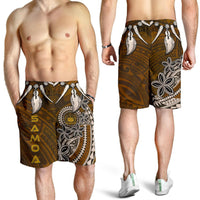 Samoa Men's Shorts - Polynesian Boar Tusk - Polynesian Pride