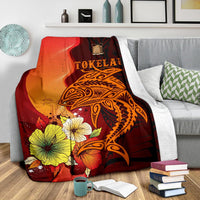 Tokelau Premium Blankets - Tribal Tuna Fish - Polynesian Pride
