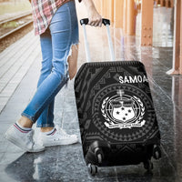 Samoa Luggage Covers - Samoa Seal In Polynesian Tattoo Style - Polynesian Pride