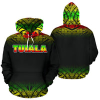 Tuiala All Over Hoodie Unisex Reggae - Polynesian Pride