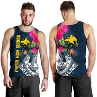 Papua New Guinea Men's Tank Top - Summer Vibes - Polynesian Pride