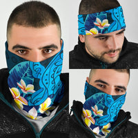 Hawaiian Shappire Turtle Plumeria Unisex Bandana 3 - Pack - Polynesian Pride