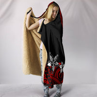 Wallis and Futuna Rugby Hooded Blanket Unique Vibes - Polynesian Pride