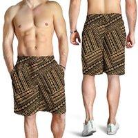 Polynesian Nation Gold Men's Short - Polynesian Pride