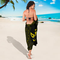 Hawaii Polynesian Turtle Sarong Yellow - Polynesian Pride
