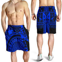 Polynesian Men's Shorts - Maui Moana Tattoo with Seal Tonga - Polynesian Pride