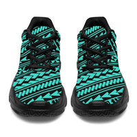 Polynesian Nation Turquoise Chunky Sneakers - Polynesian Pride