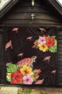 Ocean Turtle Premium Quilt - Polynesian Pride