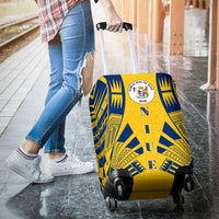 Niue Luggage Cover - Polynesian Tattoo Flag - Polynesian Pride