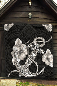 Polynesian Anchor Premium Quilt - Polynesian Pride