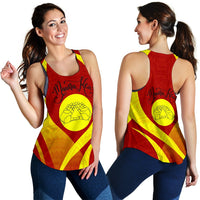 Mauna Kea Women's Racerback Tank 03 - Polynesian Pride