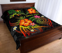 Polynesian Hawaii Personalised Quilt Bed Set - Legend of Kanaka Maoli (Reggae) - Polynesian Pride