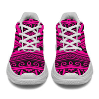 Polynesian Seamless Pink Chunky Sneakers - Polynesian Pride
