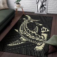 Hawaii Hammerhead Shark Polynesian Rug - Polynesian Pride
