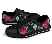 Guam Low Top Shoe - Hibiscus Polynesian Pattern - Polynesian Pride
