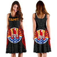 Tahiti Polynesian Midi Dress - Tahitians Spirit - Polynesian Pride
