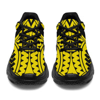 Polynesian Tradition Yellow Chunky Sneakers - Polynesian Pride