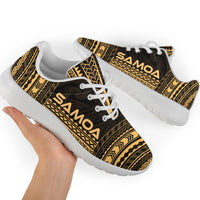 Samoa Sporty Sneakers - Polynesian Chief Gold Version - Polynesian Pride