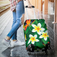 Plumeria Luggage Cover 01 - Polynesian Pride